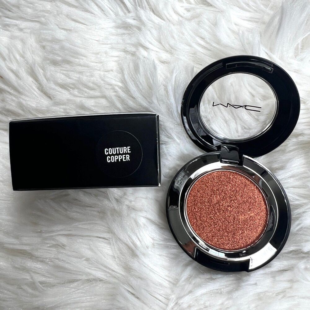 MAC Dazzleshadow Extreme Couture Copper Metallic Eyeshadow 0.05oz New - Picture 7 of 11